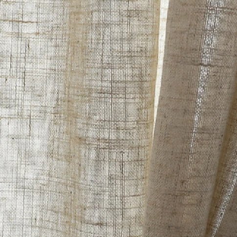 Linen curtain - Beige veil