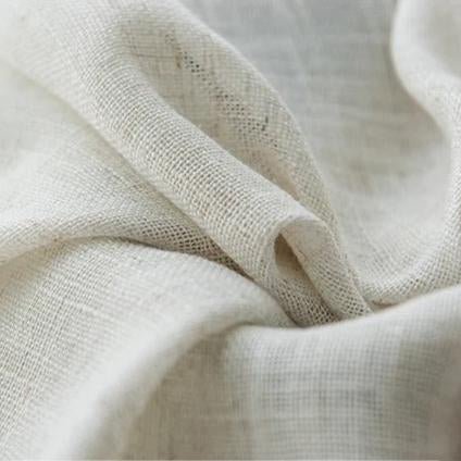 Linen Curtain - Beige Sheer